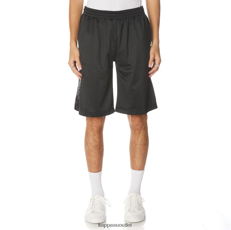 Kappa Men 222 Banda Treadwellz Shorts Black Jet R0HPN8270