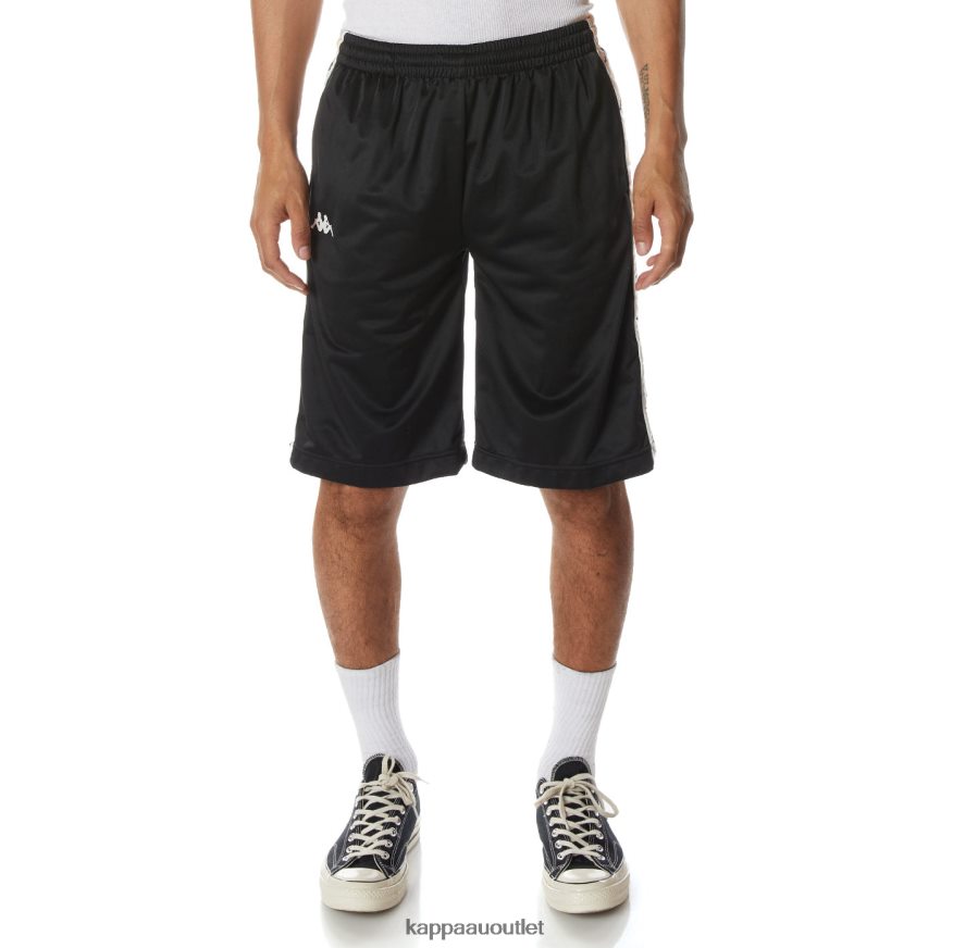 Kappa Men 222 Banda Treadwellzin 2 Shorts Black Smoke R0HPN8264