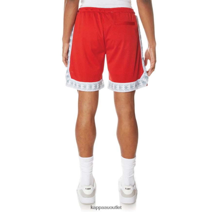 Kappa Men 222 Banda Vosker Shorts Red R0HPN8245