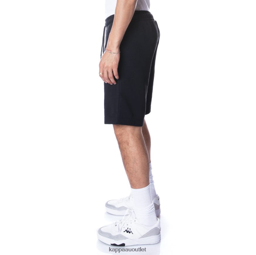 Kappa Men Authentic Anjuan Shorts Jet Black R0HPN8251