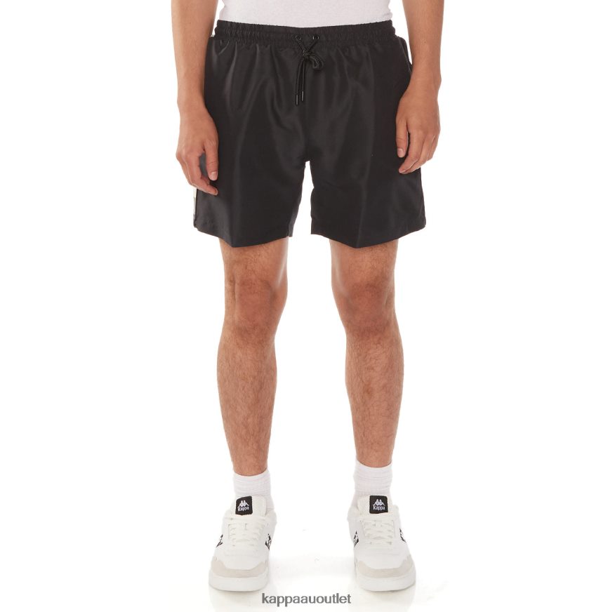 Kappa Men Authentic Grant Swim Trunks Black Jet R0HPN8226