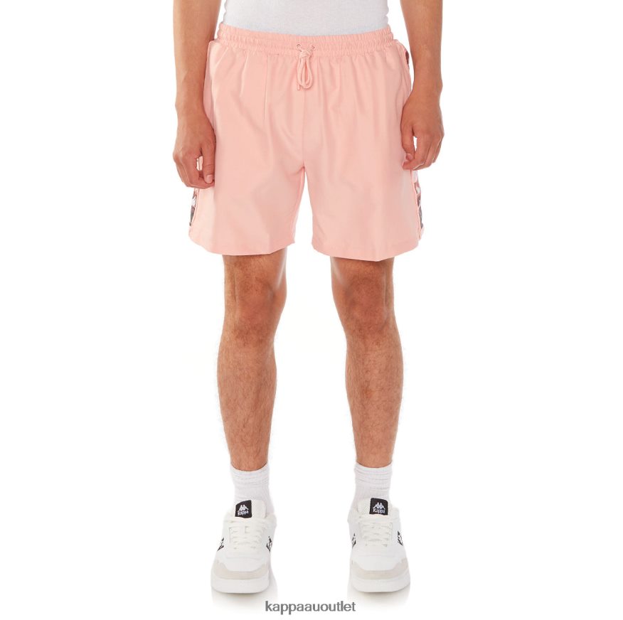 Kappa Men Authentic Grant Swim Trunks Pink R0HPN8214