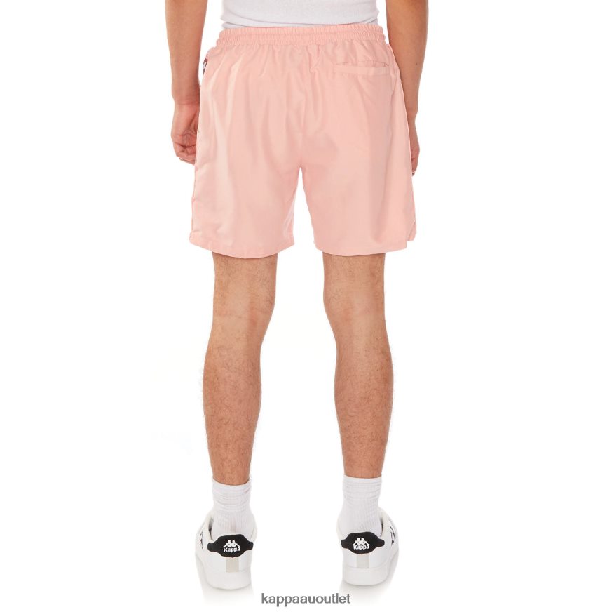 Kappa Men Authentic Grant Swim Trunks Pink R0HPN8214
