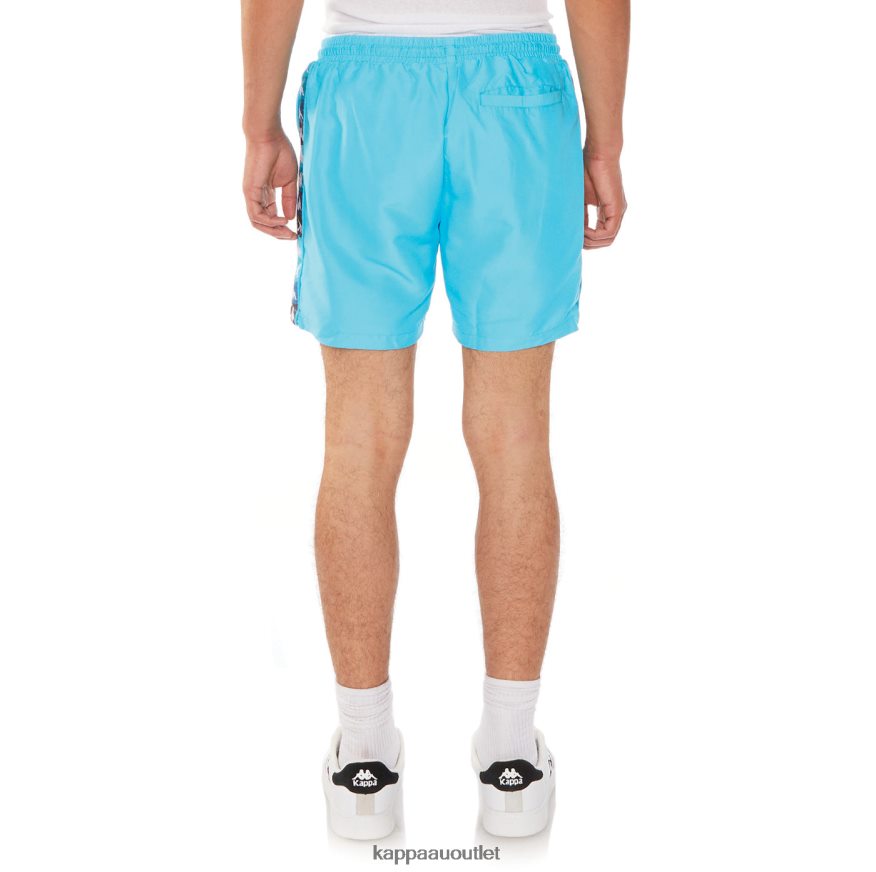 Kappa Men Authentic Grant Swim Trunks Turqoise R0HPN8237