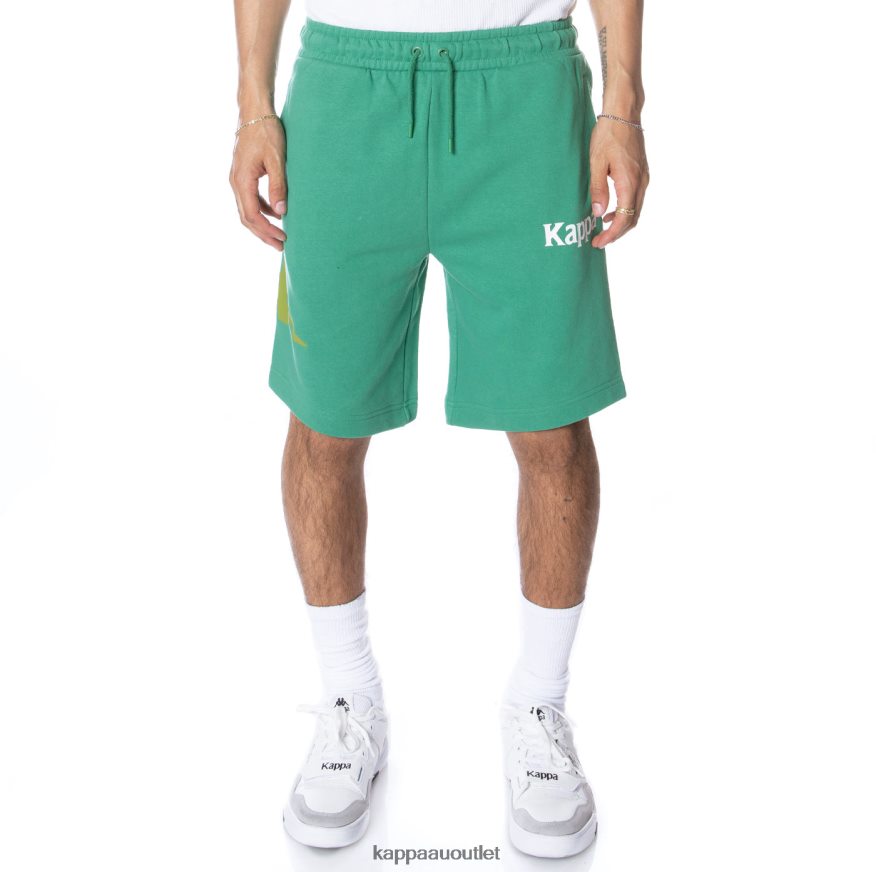 Kappa Men Authentic Sangone Shorts Green R0HPN8244