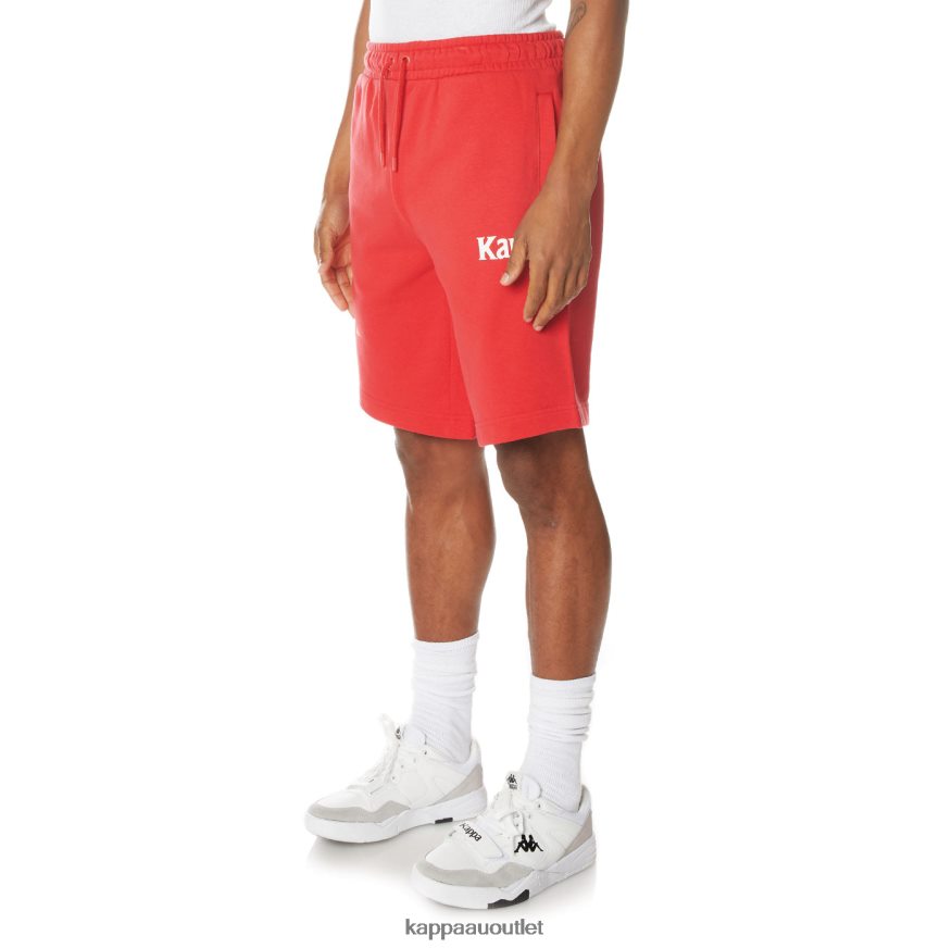 Kappa Men Authentic Sangone Shorts Red R0HPN8243