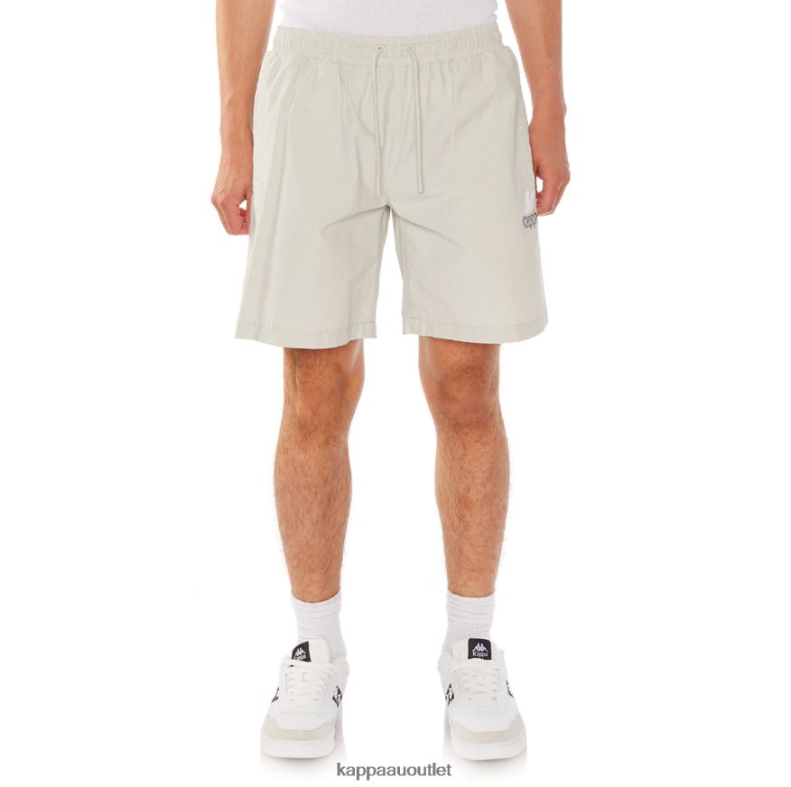 Kappa Men Authentic Wale Shorts Grey R0HPN8232