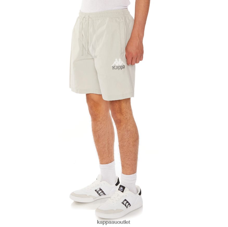 Kappa Men Authentic Wale Shorts Grey R0HPN8232
