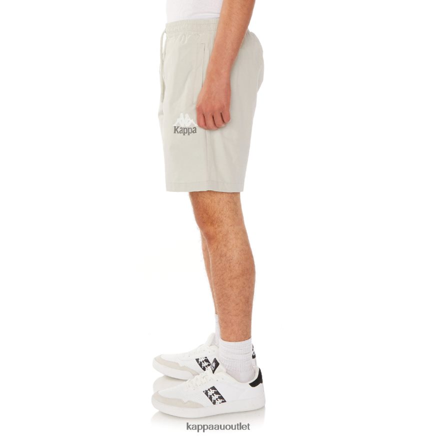 Kappa Men Authentic Wale Shorts Grey R0HPN8232
