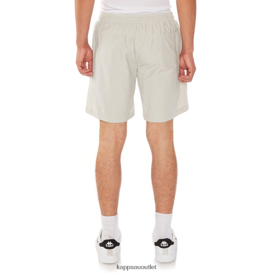 Kappa Men Authentic Wale Shorts Grey R0HPN8232