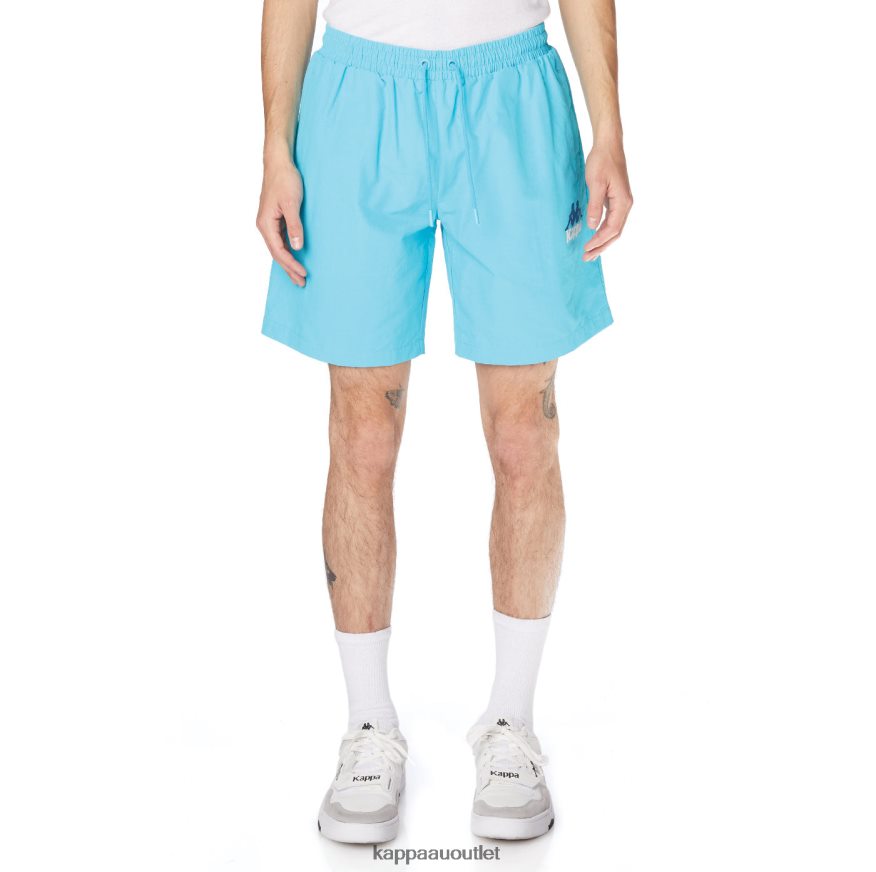 Kappa Men Authentic Wale Shorts Turqoise R0HPN8233