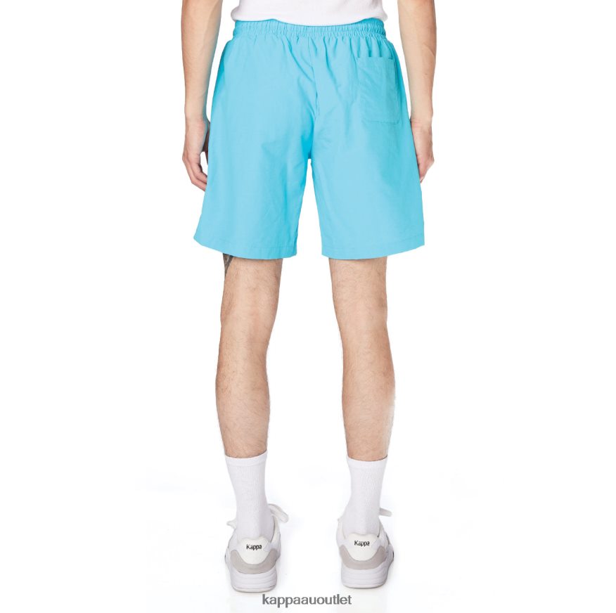 Kappa Men Authentic Wale Shorts Turqoise R0HPN8233