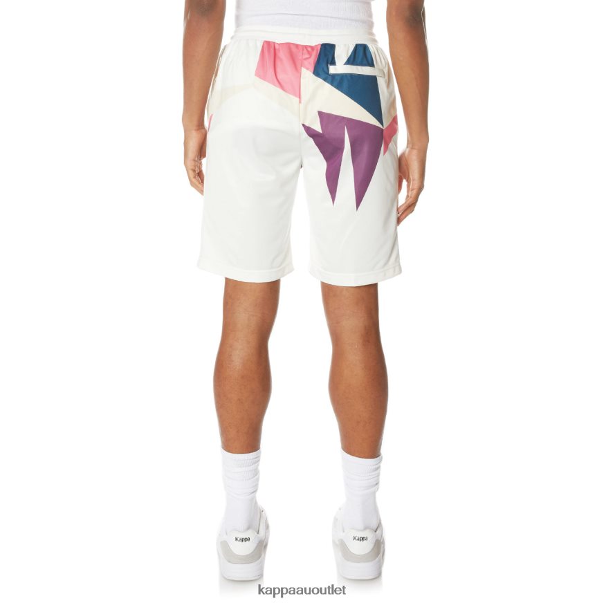 Kappa Men Logo Key Shorts White R0HPN8257