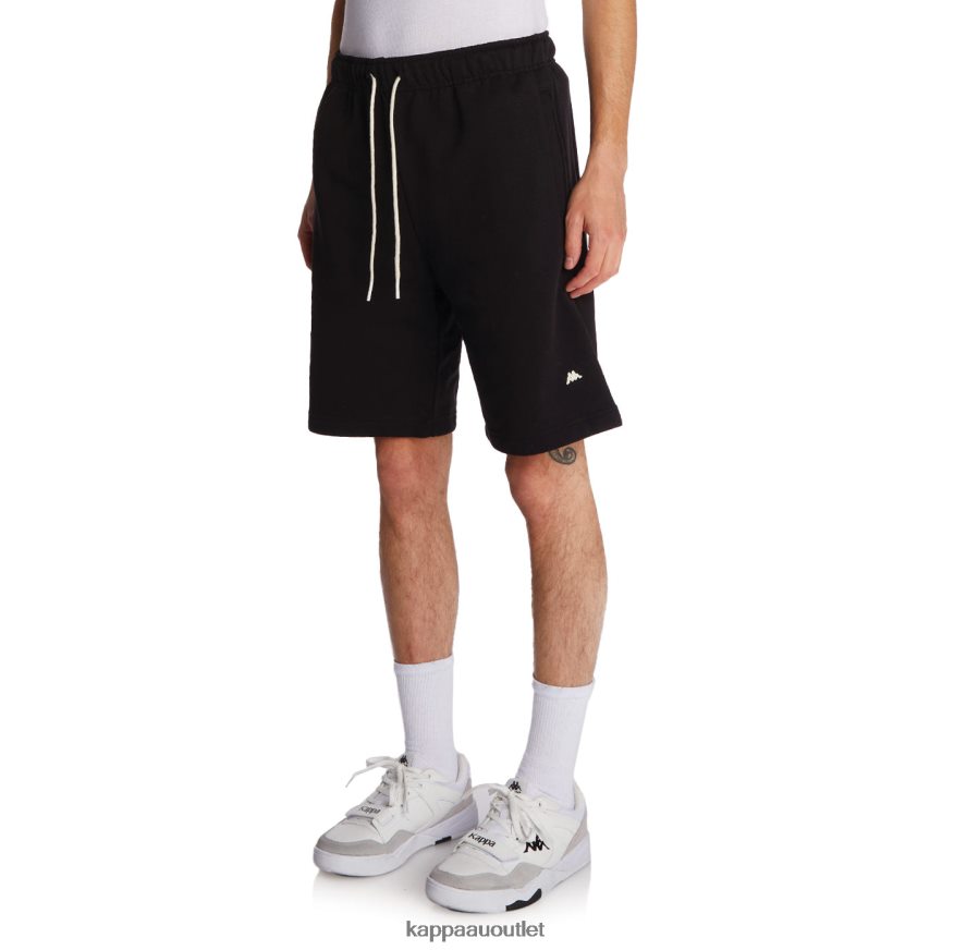 Kappa Men Robe Giovani Karraway Shorts Black R0HPN8273