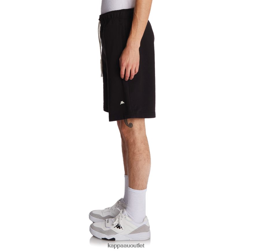 Kappa Men Robe Giovani Karraway Shorts Black R0HPN8273