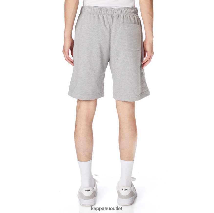 Kappa Men Robe Giovani Karraway Shorts Grey R0HPN8271