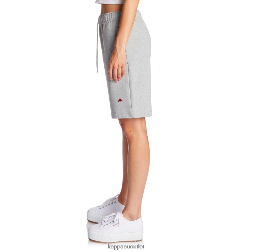 Kappa Men Robe Giovani Karraway Shorts Grey R0HPN8271