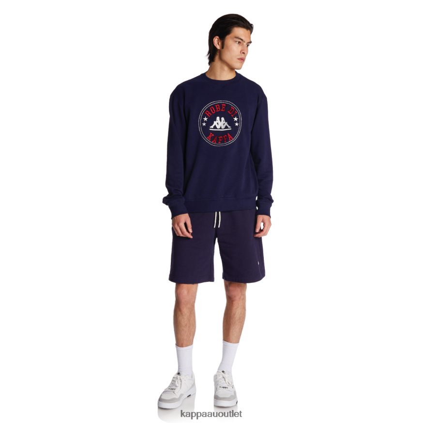 Kappa Men Robe Giovani Karraway Shorts Navy R0HPN8274