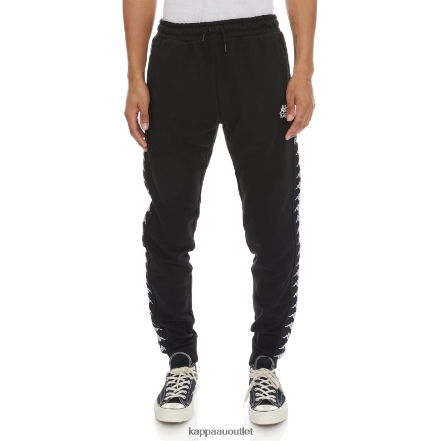 Kappa Men 222 Banda Alanz 2 Sweatpants Black R0HPN866