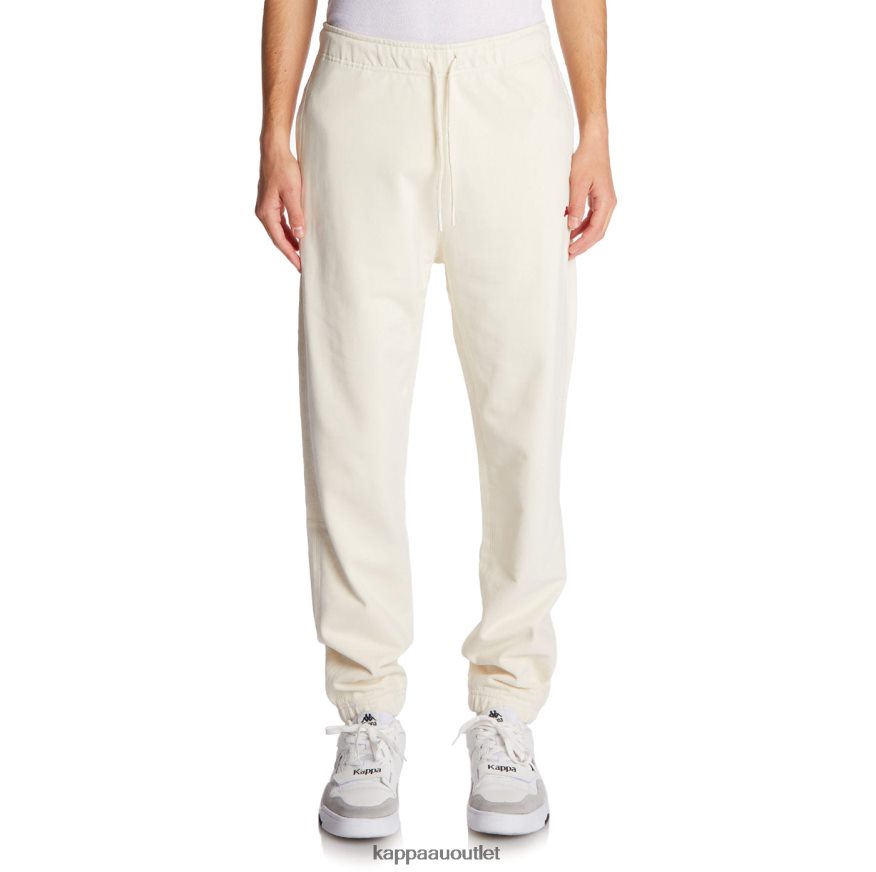 Kappa Men Robe Giovani Aurion Sweatpants Cream R0HPN869