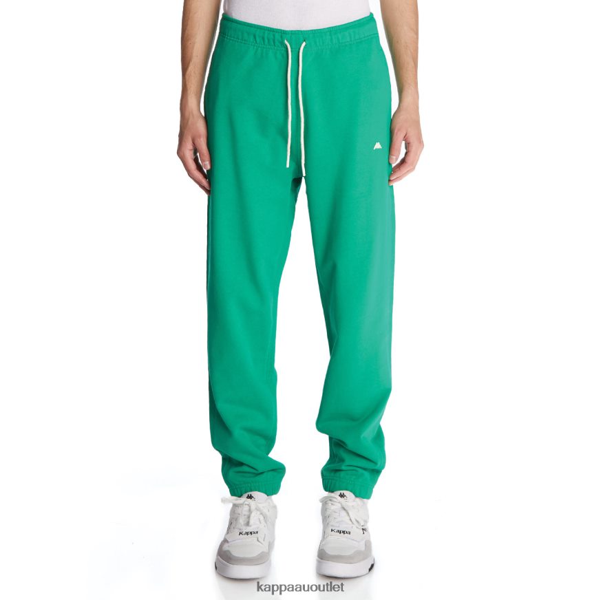 Kappa Men Robe Giovani Aurion Sweatpants Kelly Green R0HPN871