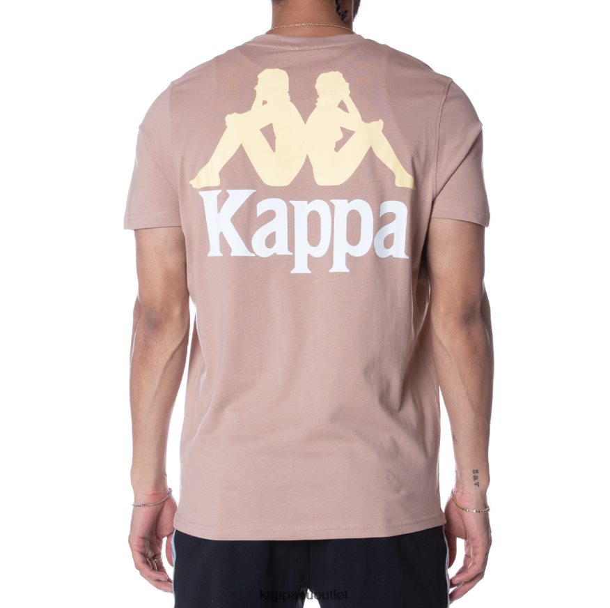 Kappa Men Authentic Ables T-Shirt Beige R0HPN8157