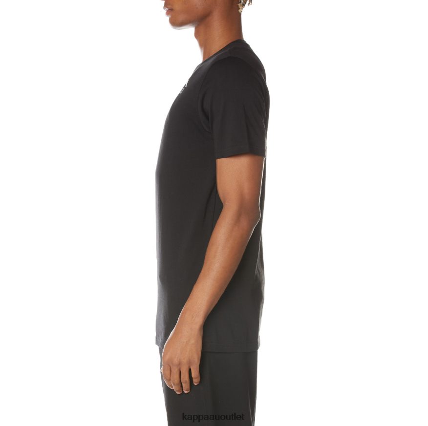 Kappa Men Authentic Ables T-Shirt Black Jet R0HPN8129