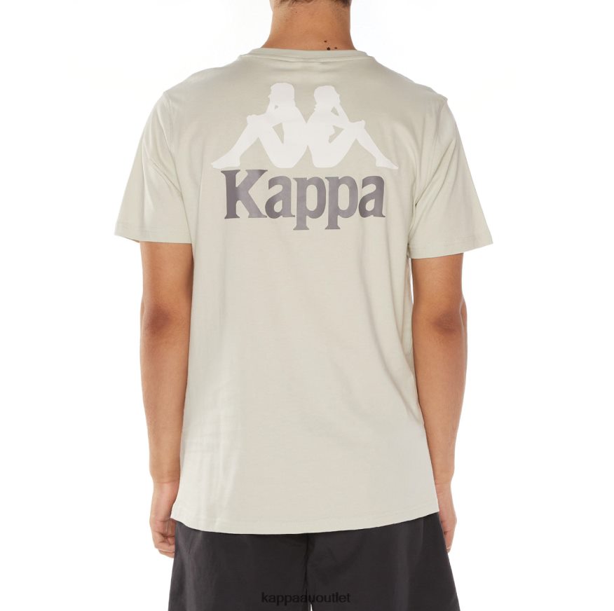 Kappa Men Authentic Ables T-Shirt Grey R0HPN8126