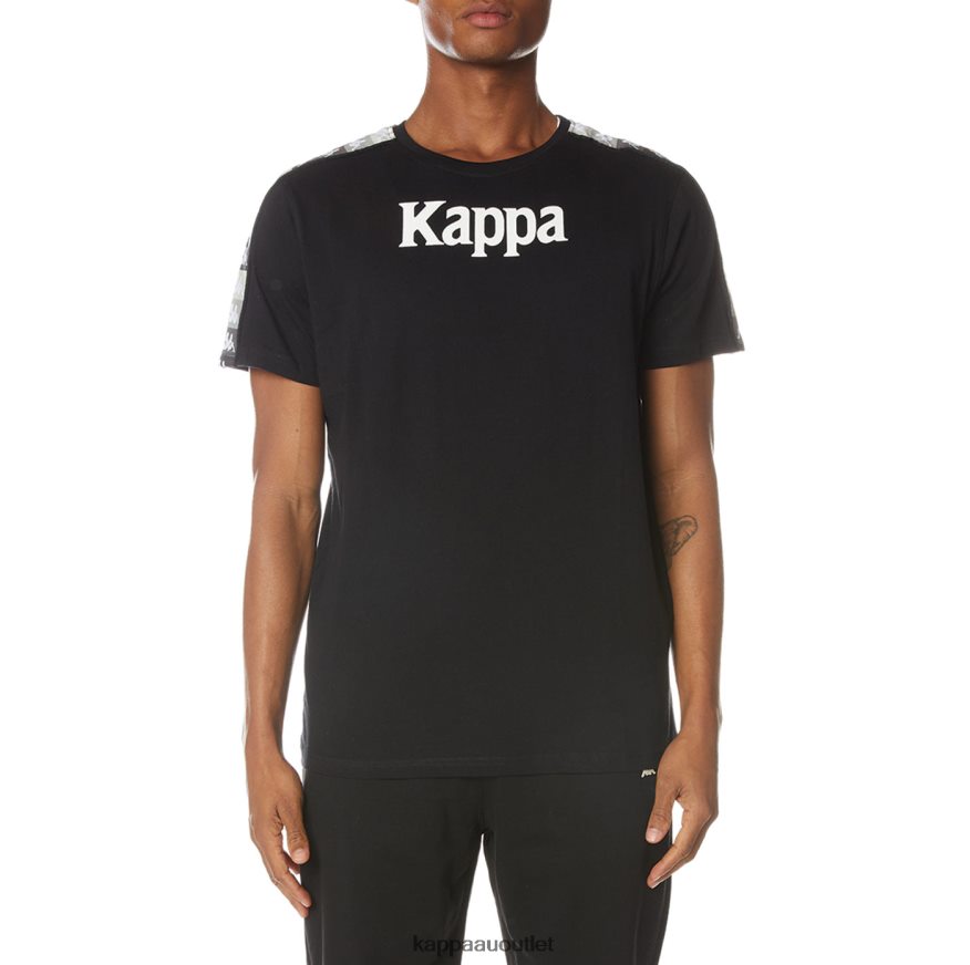 Kappa Men Authentic Artemis T-Shirt Black Jet R0HPN8125
