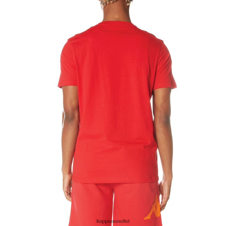 Kappa Men Authentic Cairo T-Shirt Red R0HPN8145
