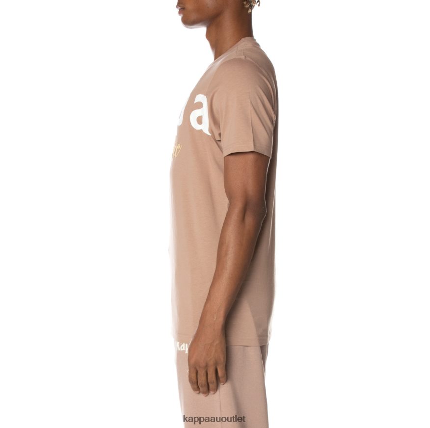 Kappa Men Authentic Cheeks T-Shirt Beige R0HPN8161