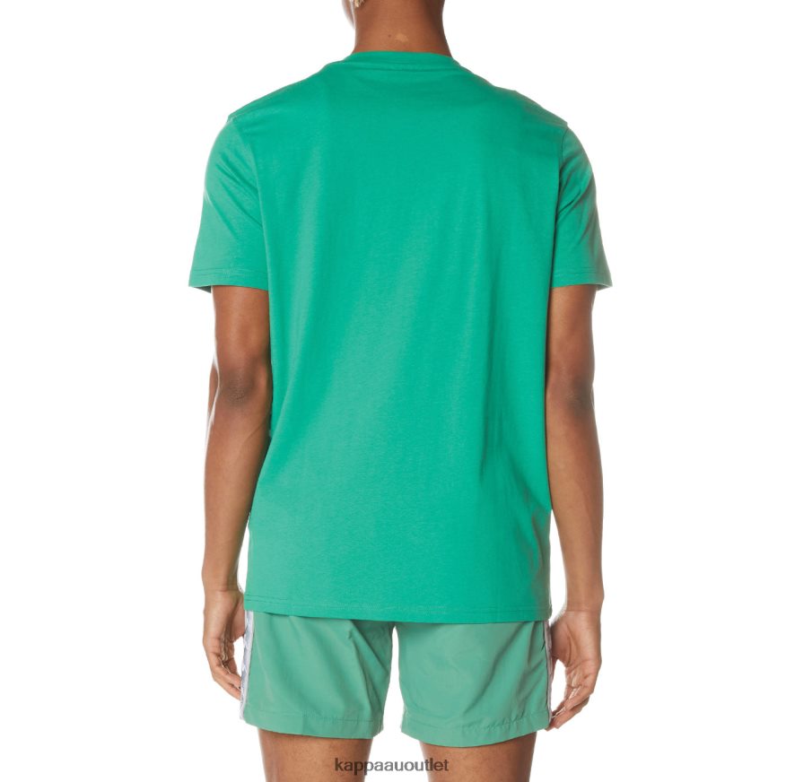 Kappa Men Authentic Cheeks T-Shirt Green R0HPN8142