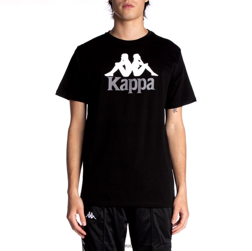Kappa Men Authentic Estessi T-Shirt Black Jet R0HPN8128