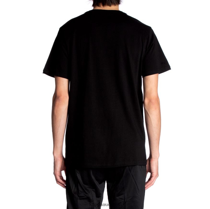 Kappa Men Authentic Estessi T-Shirt Black Jet R0HPN8128