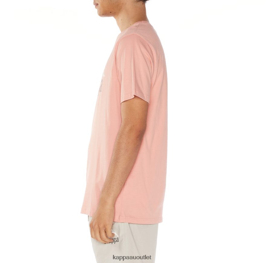 Kappa Men Authentic Estessi T-Shirt Pink R0HPN8105
