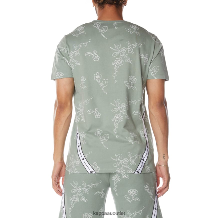 Kappa Men Authentic Jpn Volfi T-Shirt Sage R0HPN8174