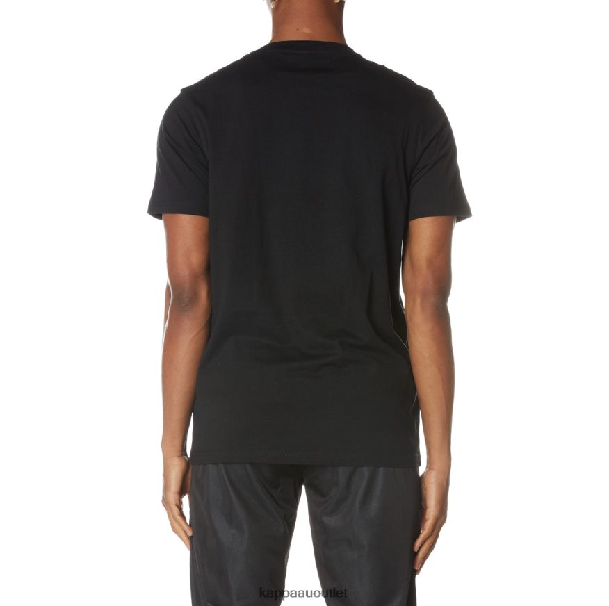 Kappa Men Authentic Osiris T-Shirt Jet Black R0HPN8163