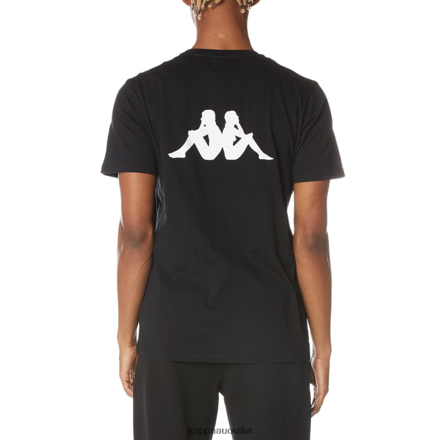 Kappa Men Authentic Runis T-Shirt Black Jet R0HPN8132