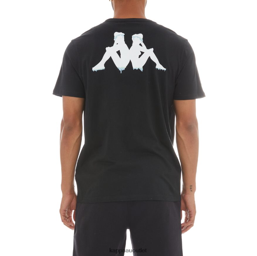 Kappa Men Authentic Sfreeze T-Shirt Black Smoke R0HPN8178