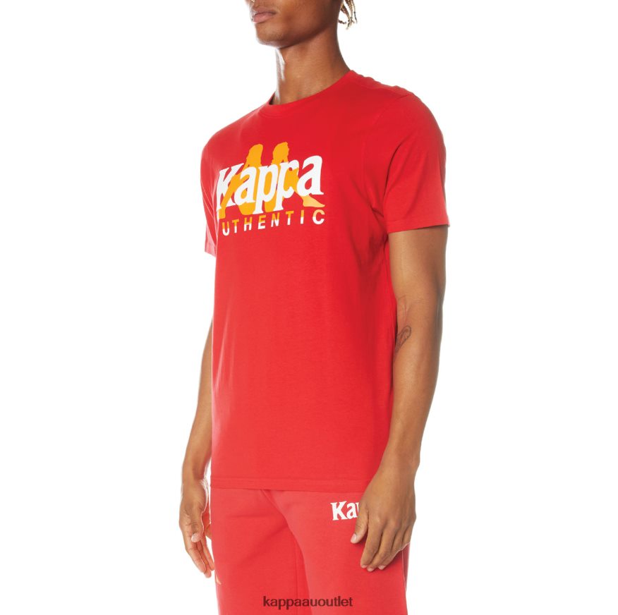 Kappa Men Authentic Vanguard T-Shirt Red R0HPN8149