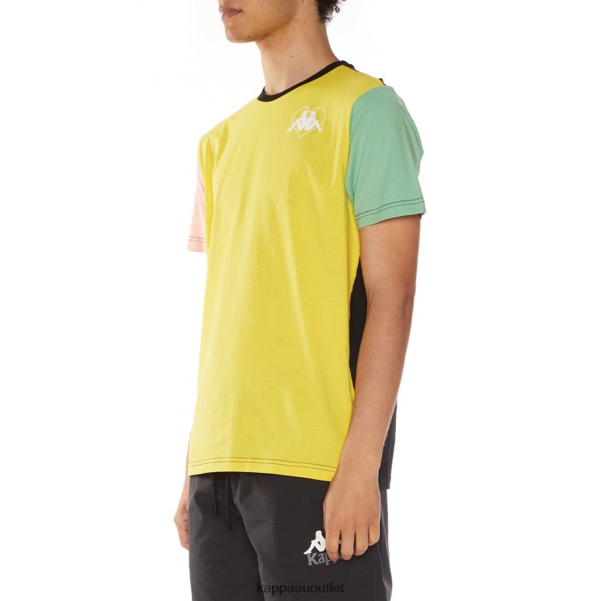 Kappa Men Authentic Zabrze T-Shirt Black Jet R0HPN8103