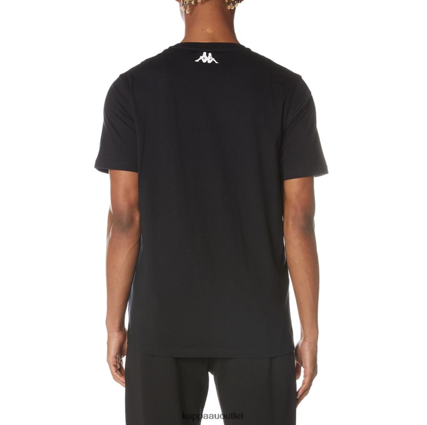 Kappa Men Isla T-Shirt Black Jet R0HPN8137