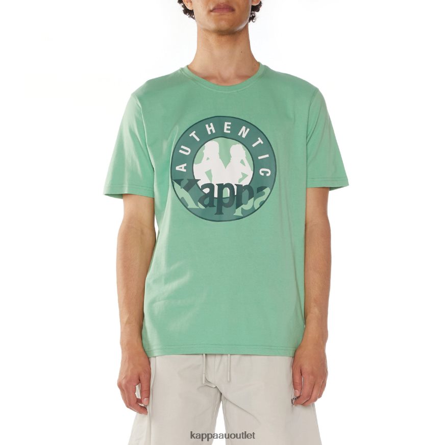 Kappa Men Isla T-Shirt Green R0HPN8110