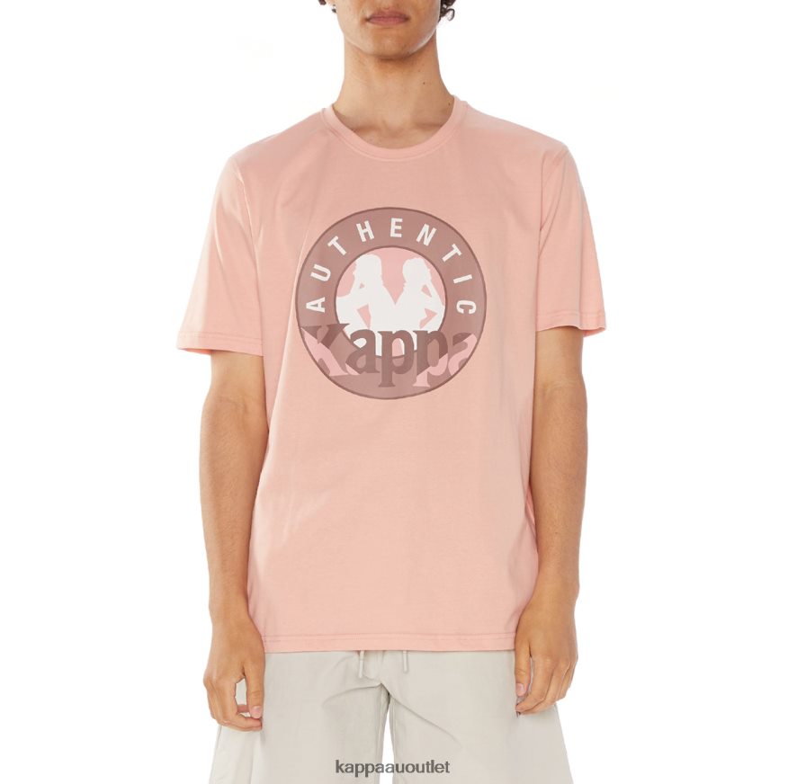 Kappa Men Isla T-Shirt Pink R0HPN8111