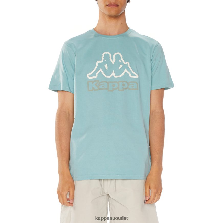 Kappa Men Logo Ostesso T-Shirt Sage R0HPN8116