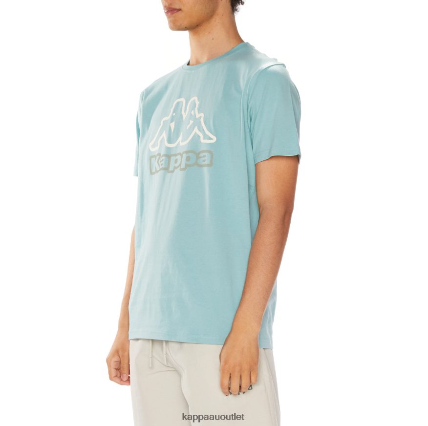 Kappa Men Logo Ostesso T-Shirt Sage R0HPN8116