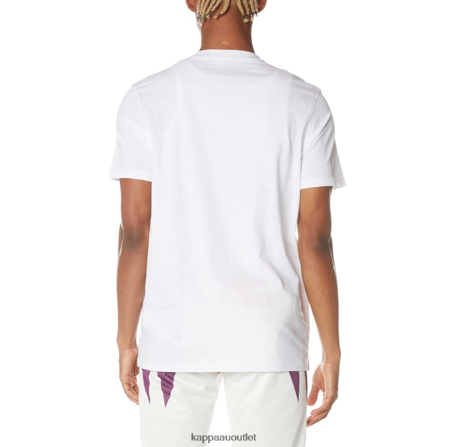 Kappa Men Logo Ostesso T-Shirt White R0HPN8204