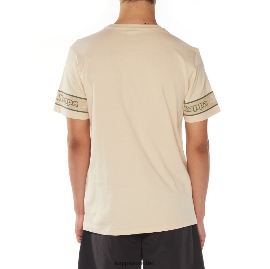 Kappa Men Logo Owne T-Shirt Beige R0HPN8113