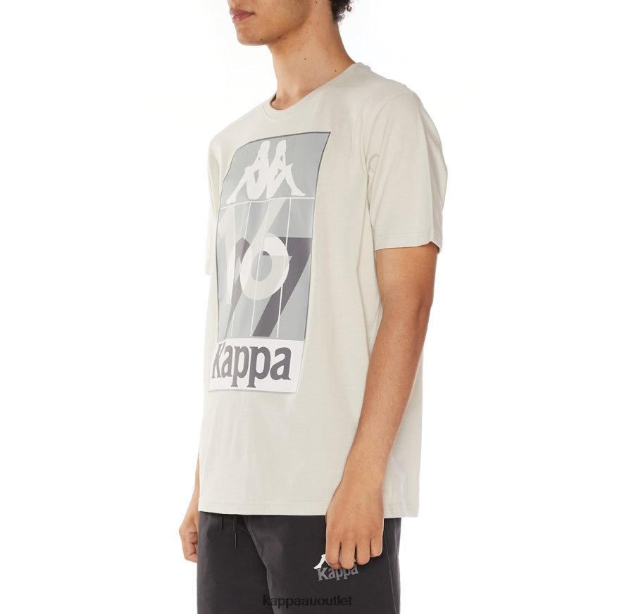 Kappa Men Quinn T-Shirt Grey R0HPN8140
