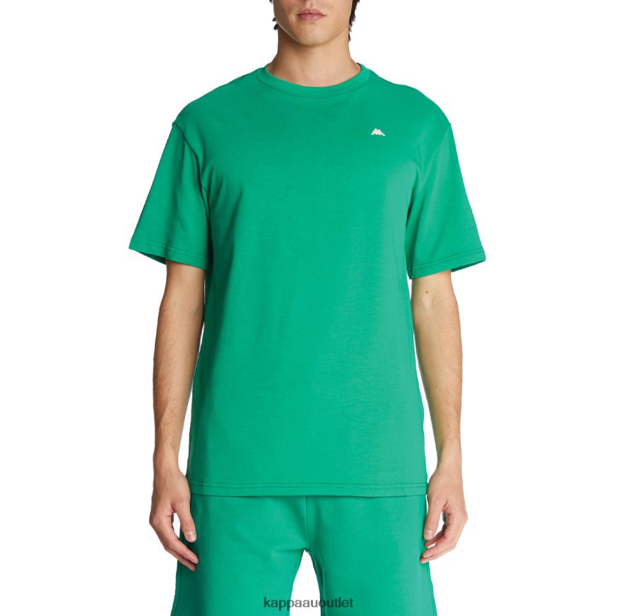 Kappa Men Robe Giovani Darphis T-Shirt Kelly Green R0HPN8200